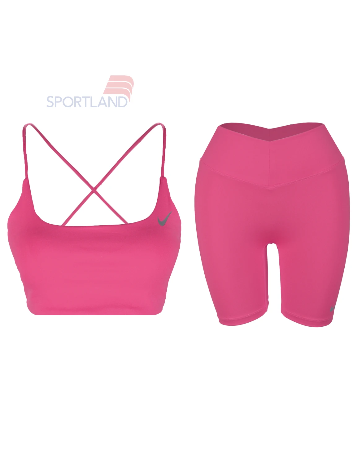 ست نیم تنه و شلوارک ورزشی زنانه نایکی Neely W