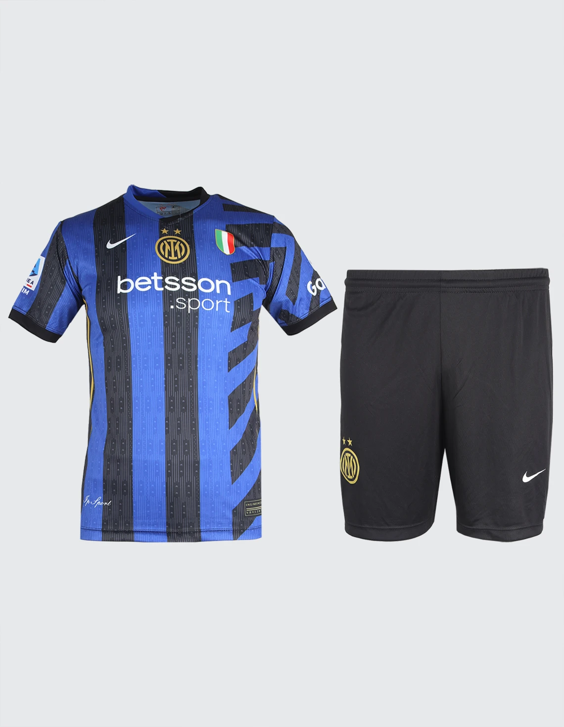 ست تیشرت و شلوارک فوتبال Unisex نایکی Inter Milan Mini Kit U