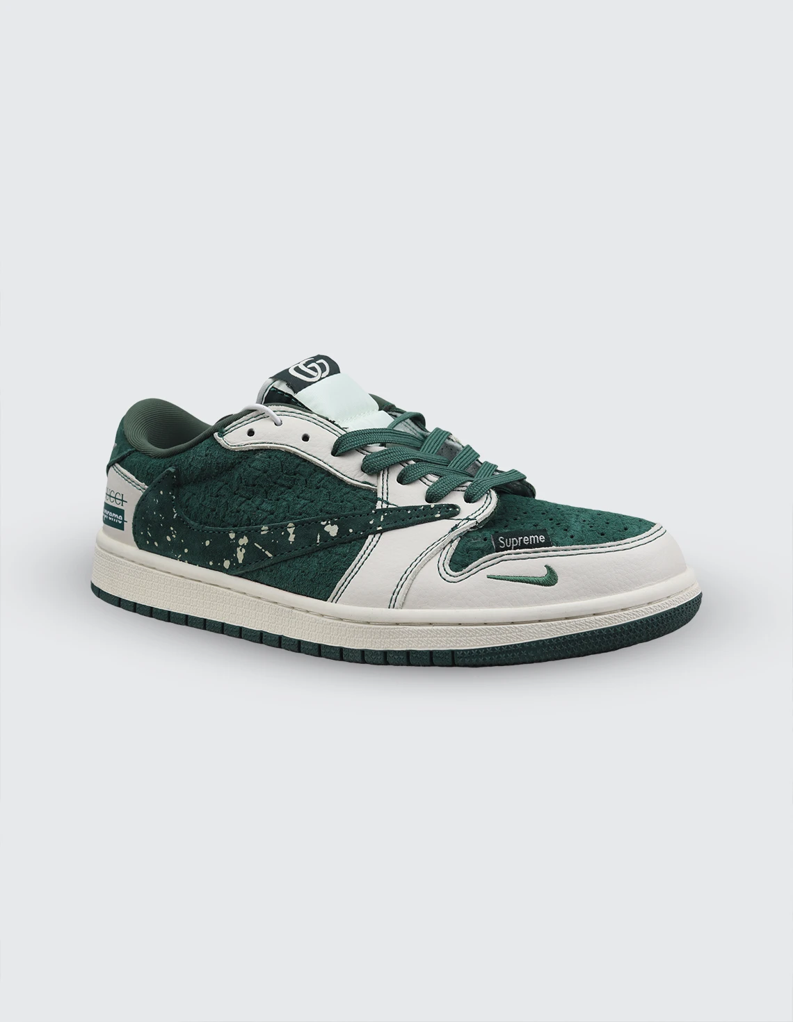 کتونی روزانه مردانه نایک Nike Air Jordan 1 Travis Scott  Supreme M